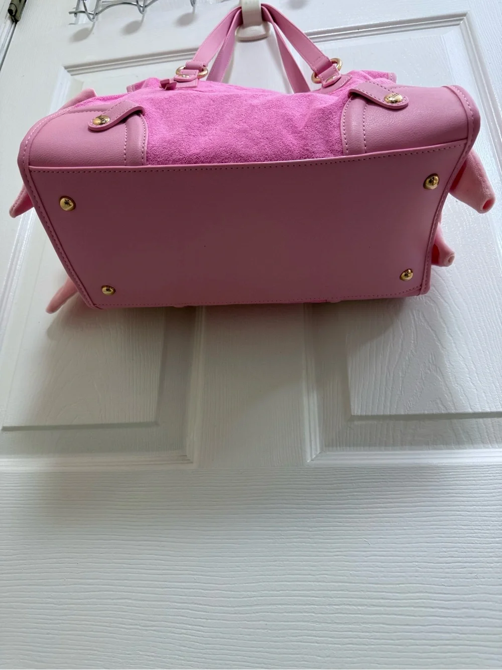 NWT Juicy Couture Juicy Angel Tote in Pink Angel w/Mini-Bag, Charm